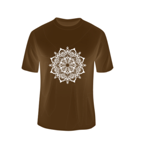 CAMISETA EMI MANDALA TECIDO EM ALGODÃO MANDALA P