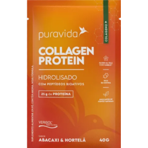 PURAVIDA COLLAGEN PROTEIN ABACAXI SACHE 40G