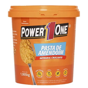 POWER ONE PASTA DE AMENDOIM 1,005KG