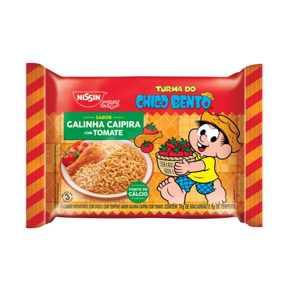 NISSIN MIOJO GALINHA CAIPIRA COM TOMATE 80G