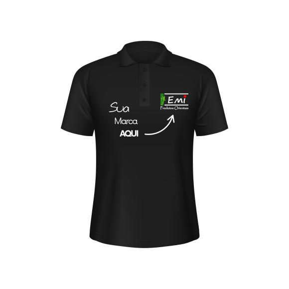 CAMISA POLO PERSONALIZADO COM LOGO 10X10 UNISEX