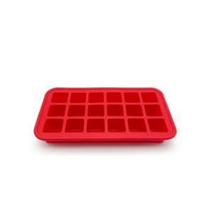 OIKOS FORMA DE GELO SILICONE 15 CUBOS VERMELHO