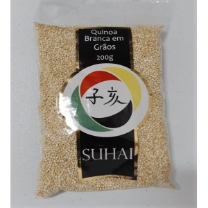 QUINOA BRANCA EM GRÃO SUHAI 200G